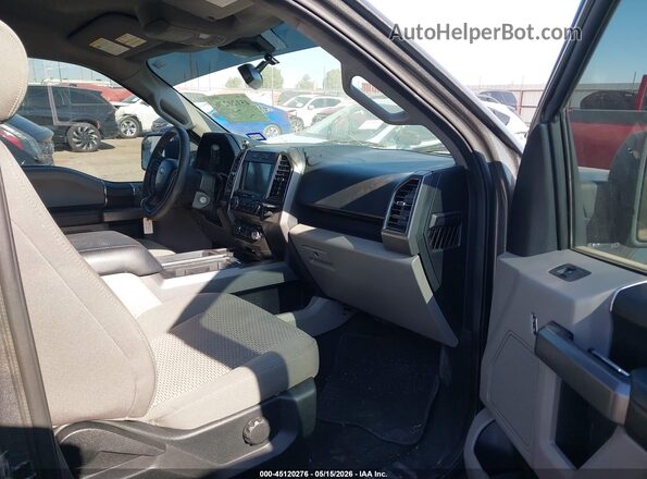 1FTEW1C50LKD51338 2020 FORD F150 Gray Вид салону спереду