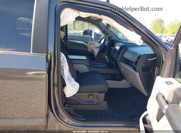 1FTEW1C50LKF56559 2020 FORD F150 Серый Вид салона спереди