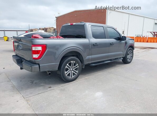 1FTEW1C52PKE61183 2023 FORD F150 Gray Trasero derecho