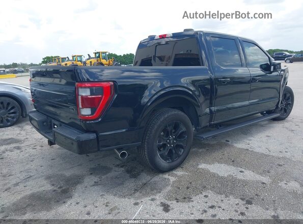 1FTEW1C53NFB55972 2022 FORD F150 Black Rear right