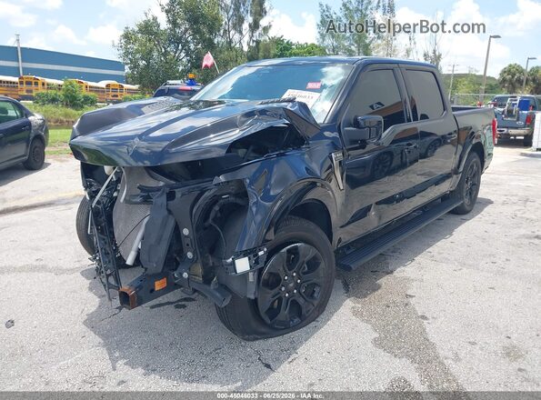 1FTEW1C53NFB55972 2022 FORD F150 Black Front left