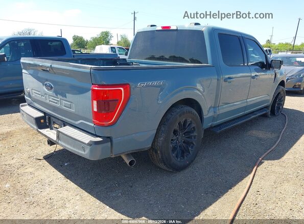 1FTEW1C53PKD15147 2023 FORD F150 Синий Задняя правая четверть
