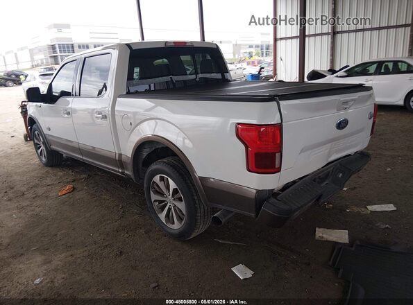 1FTEW1C54LFB54066 2020 FORD F150 White Задня ліва чверть
