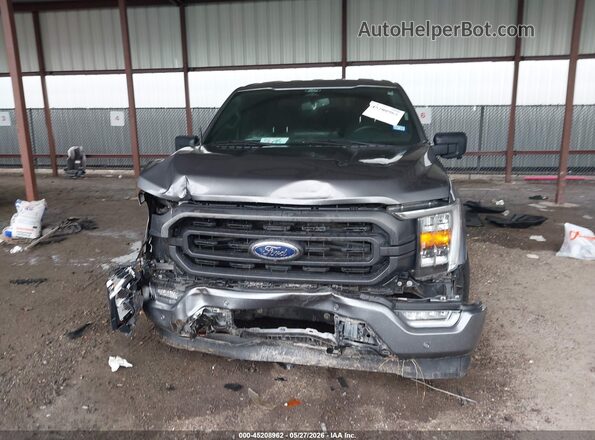 1FTEW1C54MFA59427 2021 FORD F150 Gray ხელსაწყოთა პანელის ხედი