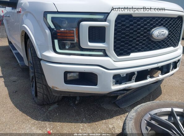 1FTEW1C55LKE86749 2020 FORD F150 Белый Вид спереди