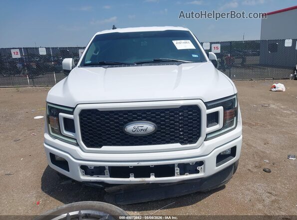 1FTEW1C55LKE86749 2020 FORD F150 Белый Вид щитка приборов
