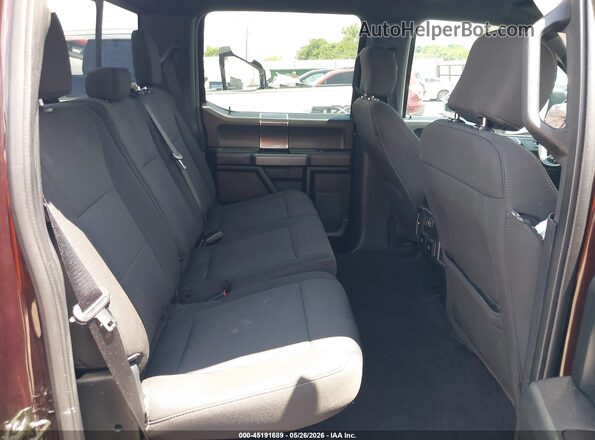 1FTEW1C56JKC49670 2018 FORD F150 Burgundy VIN კოდის სტიკერის ხედი