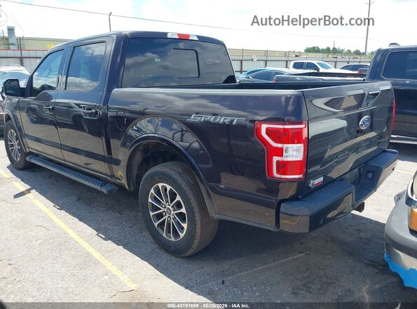 1FTEW1C56JKC49670 2018 FORD F150 Burgundy უკანა მარცხენა