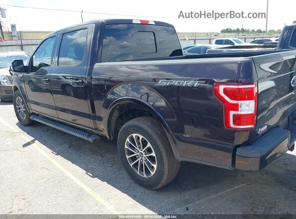 1FTEW1C56JKC49670 2018 FORD F150 Burgundy სალონის 360-გრადუსიანი ხედი