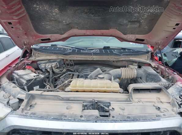 1FTEW1C56MKD21990 2021 FORD F150 Red Widok z tyłu