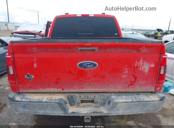 1FTEW1C56MKD21990 2021 FORD F150 Red 