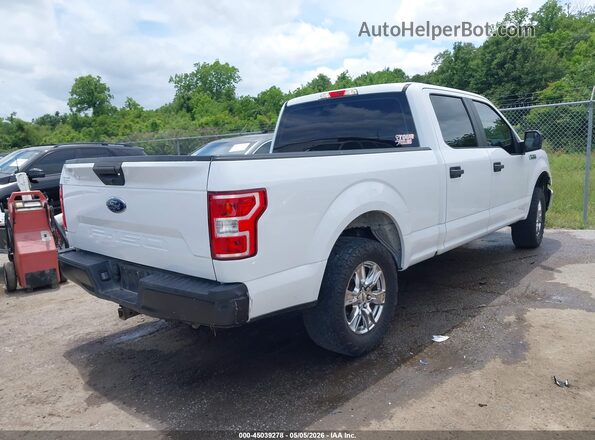 1FTEW1C57KKD02555 2019 FORD F150 White Tył prawy