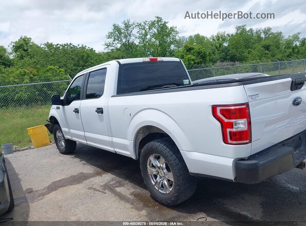 1FTEW1C57KKD02555 2019 FORD F150 White Widok wnętrza 360 stopni