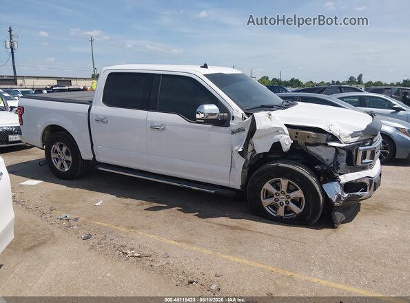 1FTEW1C57KKF31754 2019 FORD F150 White Vista del cuadro de instrumentos