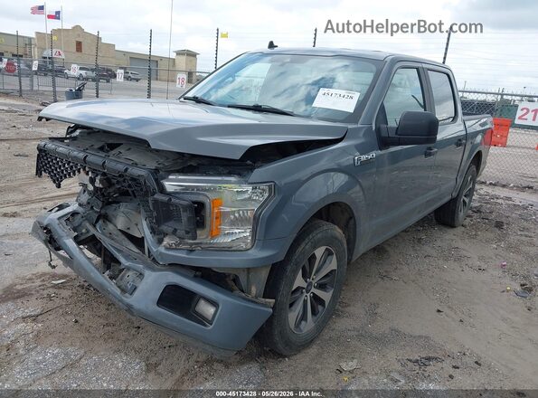 1FTEW1C58LKD51748 2020 FORD F150 Gray Front left