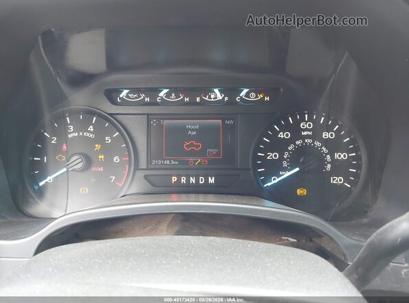 1FTEW1C58LKD51748 2020 FORD F150 Gray Rear seats view