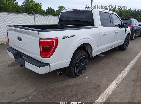 1FTEW1C58PFC09141 2023 FORD F150 White Trasero derecho