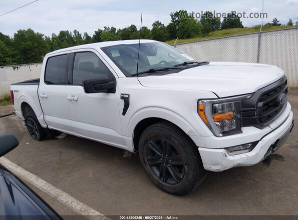 1FTEW1C58PFC09141 2023 FORD F150 White Vista interior de 360 grados