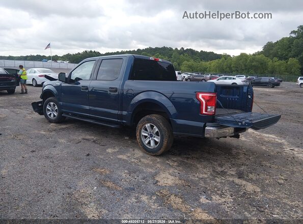 1FTEW1C80GKF95569 2016 FORD F150 Blue Rear left
