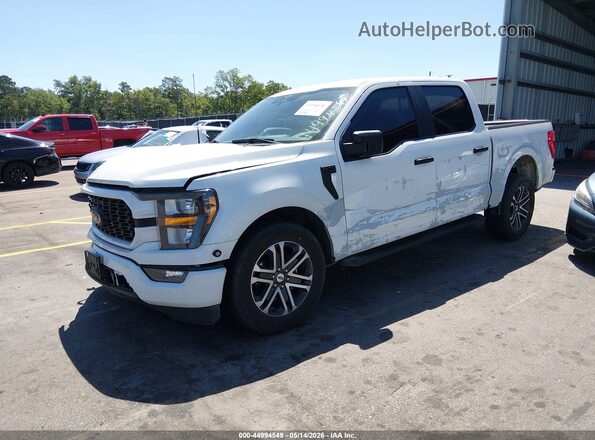 1FTEW1C80PKG04755 2023 FORD F150 White Передня ліва чверть