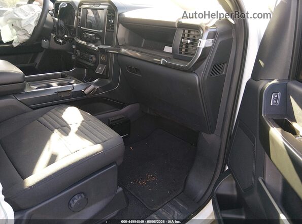 1FTEW1C80PKG04755 2023 FORD F150 White Вид салону спереду