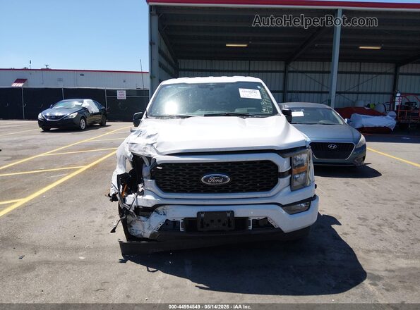 1FTEW1C80PKG04755 2023 FORD F150 White Вид щитка приладів