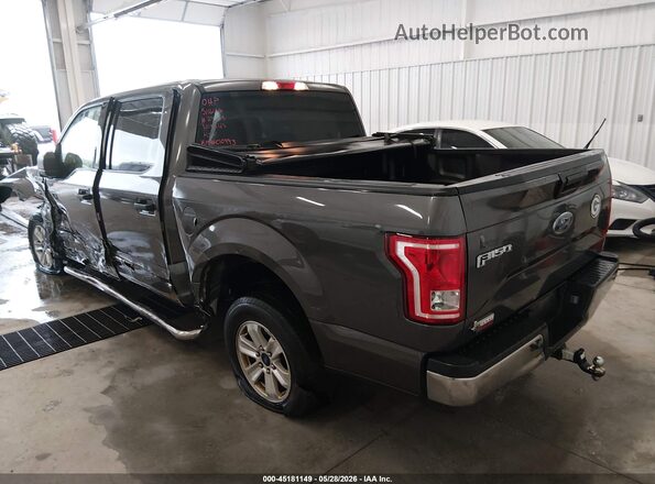 1FTEW1C85HKC10993 2017 FORD F150 Gray Задня ліва чверть
