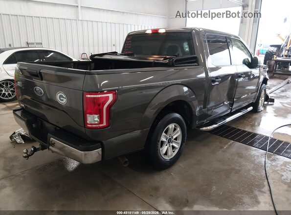 1FTEW1C85HKC10993 2017 FORD F150 Gray Задня права чверть