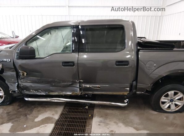 1FTEW1C85HKC10993 2017 FORD F150 Gray 