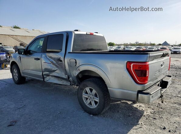 1FTEW1C89PFA25515 2023 FORD F150 Серебряный Задняя левая четверть