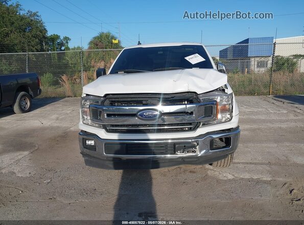 1FTEW1CB0LKD78934 2020 FORD F150 White Widok z przodu