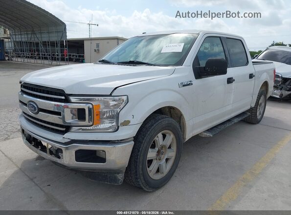 1FTEW1CB4JKD72440 2018 FORD F150 White Przód lewy