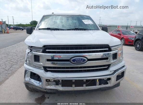 1FTEW1CB4JKD72440 2018 FORD F150 White Widok wnętrza z tyłu