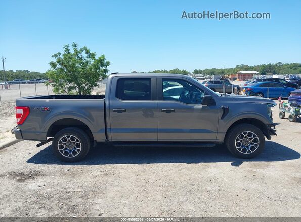 1FTEW1CB5MFB46551 2021 FORD F150 Gray 