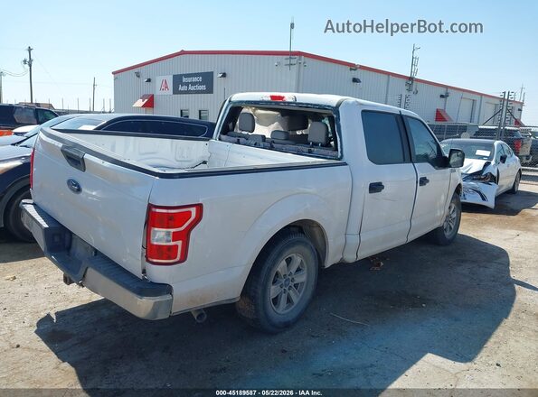 1FTEW1CB6JKC21826 2018 FORD F150 White Trasero derecho