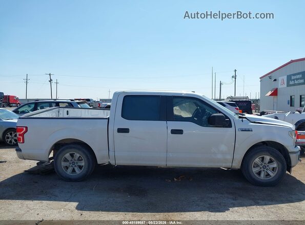 1FTEW1CB6JKC21826 2018 FORD F150 White Vista interior de 360 grados