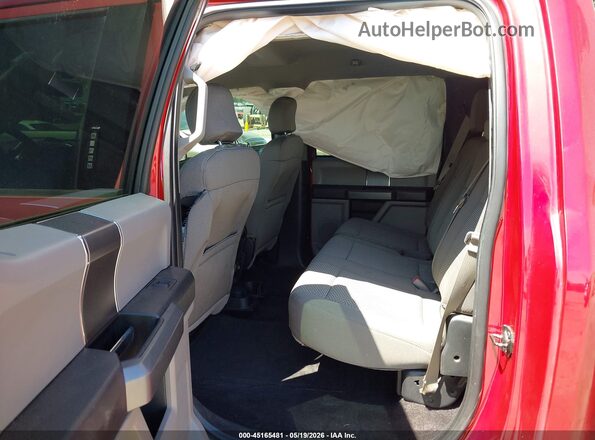 1FTEW1CF0GKE32192 2016 FORD F150 Бордовый Вид наклейки с VIN-кодом