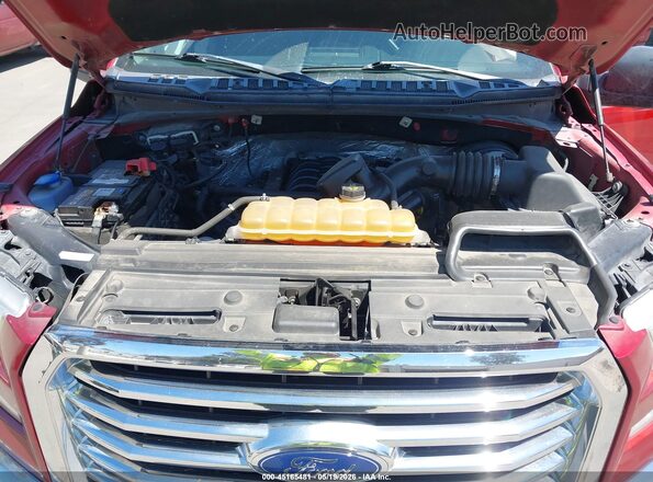 1FTEW1CF0GKE32192 2016 FORD F150 Бордовый Вид сзади