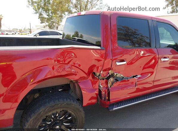 1FTEW1CF0GKE32192 2016 FORD F150 Бордовый 