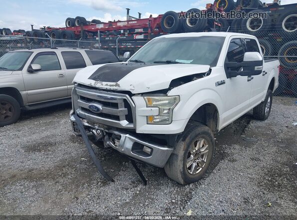 1FTEW1CF1GFA15740 2016 FORD F150 White Front view