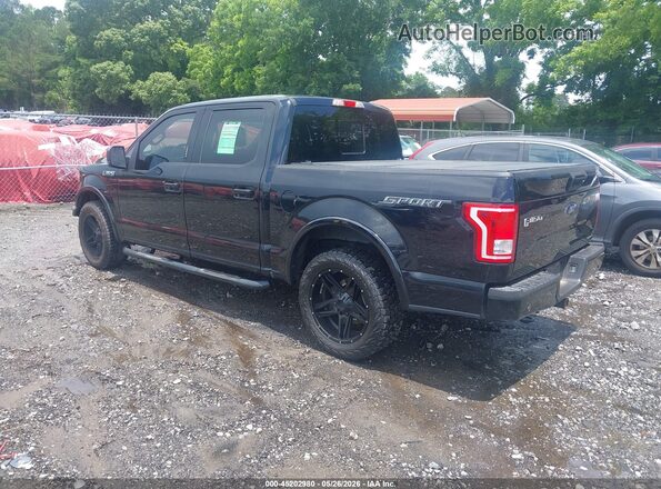 1FTEW1CF1GFC25898 2016 FORD F150 Черный 