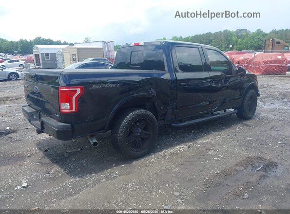 1FTEW1CF1GFC25898 2016 FORD F150 Черный 