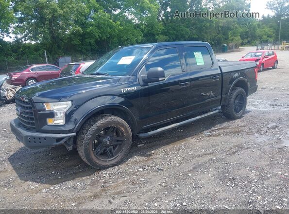 1FTEW1CF1GFC25898 2016 FORD F150 Черный 