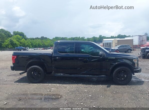 1FTEW1CF1GFC25898 2016 FORD F150 Черный 