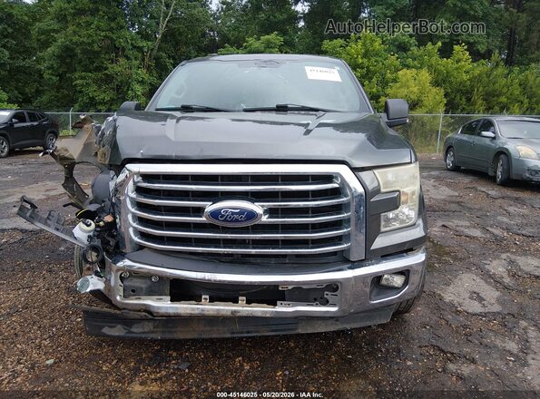 1FTEW1CF1HFA82081 2017 FORD F150 Black Widok zestawu wskaźników
