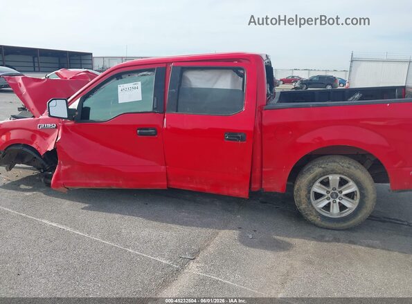 1FTEW1CF2GKF90260 2016 FORD F150 Red 