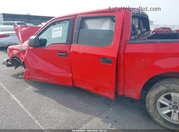 1FTEW1CF2GKF90260 2016 FORD F150 Red 
