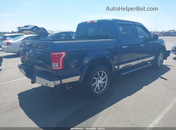 1FTEW1CF3HFB98351 2017 FORD F150 Dark Blue Tył prawy