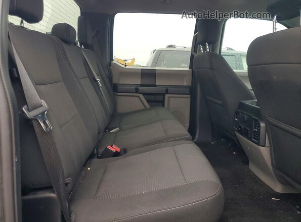 1FTEW1CF6HKD86840 2017 FORD F150 Угольный Вид задних сидений