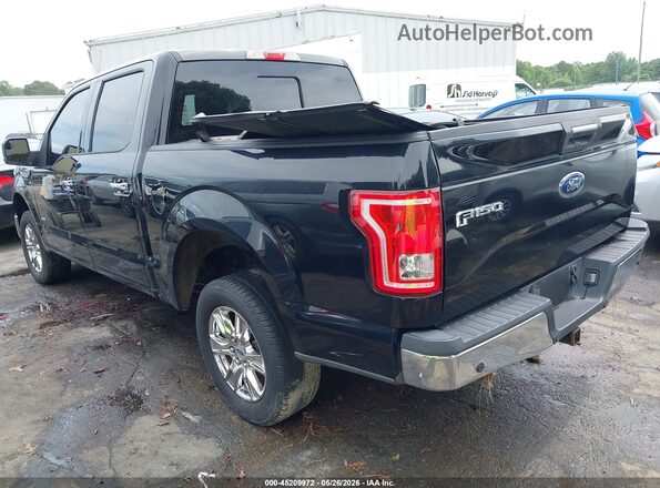 1FTEW1CG0GFA35082 2016 FORD F150 Black Tył lewy
